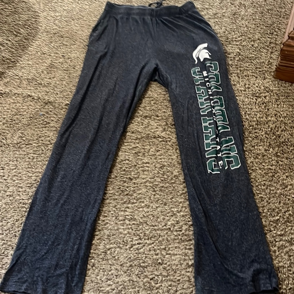 Bottom Michigan state sweatpants